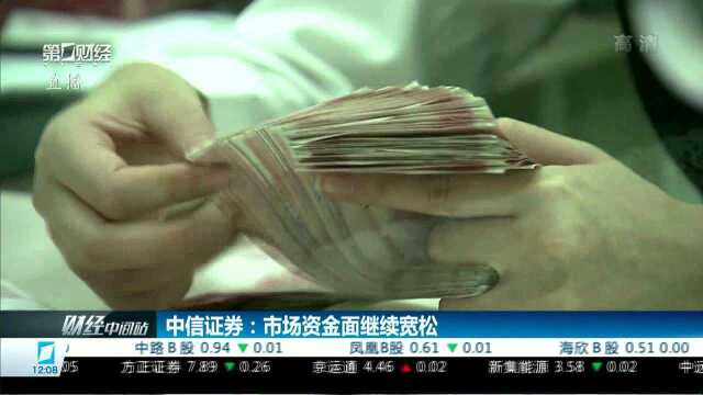 中信证券:市场资金面继续宽松