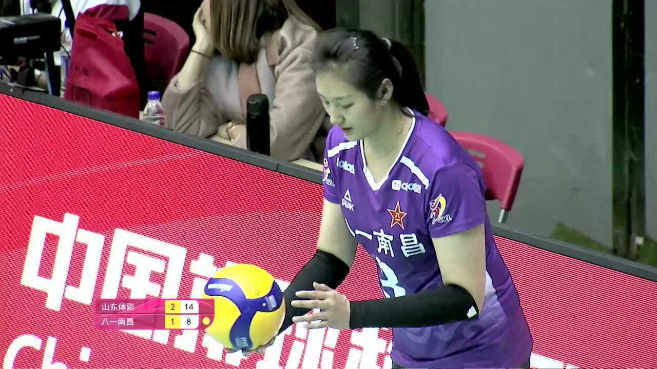 【原声】19/20中国女排超级联赛78名排位赛:山东女排 vs 八一女排 第4局