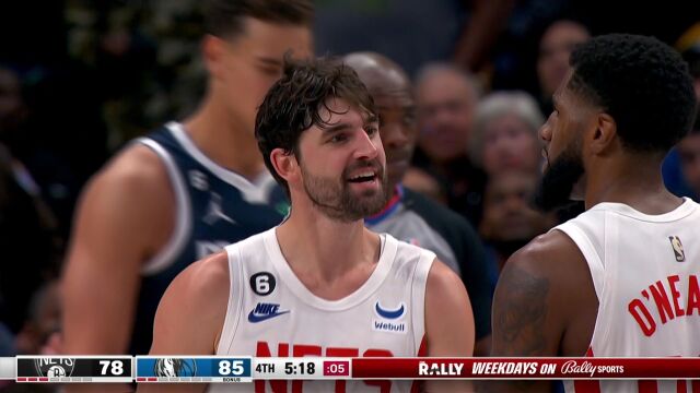 NBA常规赛：篮网vs独行侠第4节中文解说回放