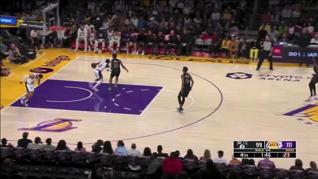 篮网队集锦 杜兰特31+9+7独木难支憾负湖人