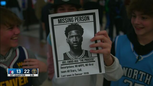 掘金球迷发布寻人启事：寻找恩比德 此人没有MVP