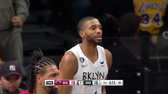 热火105-116篮网 大桥生涯新高篮网轻取热火