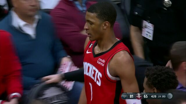  NBA常规赛：鹈鹕vs火箭英文解说全场回放