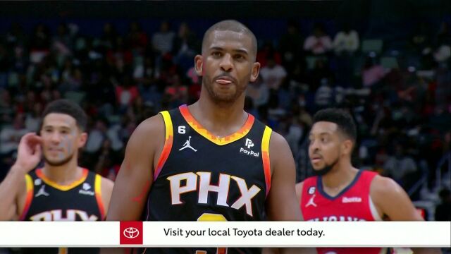 NBA常规赛：太阳vs鹈鹕第2节原声解说回放