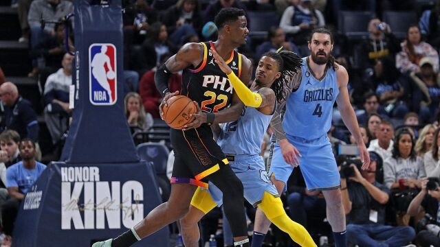 太阳106-136灰熊 莫兰特29+7灰熊豪取10连胜