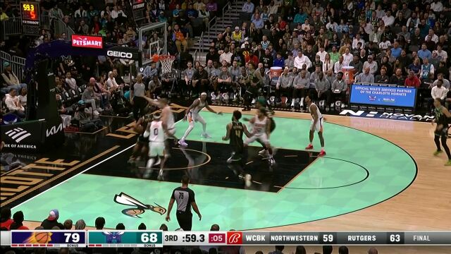 NBA常规赛：太阳vs黄蜂英文原声全场回放