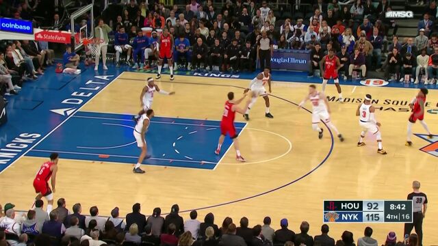 默契连线！巴雷特反击妙传托平翱翔起飞战斧劈扣