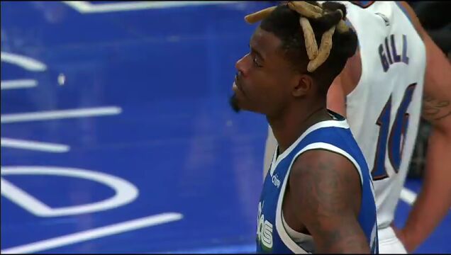 NBA常规赛：奇才vs独行侠第3节英文原声回放