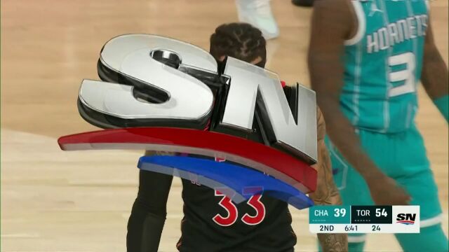 NBA常规赛：黄蜂vs猛龙英文原声全场回放