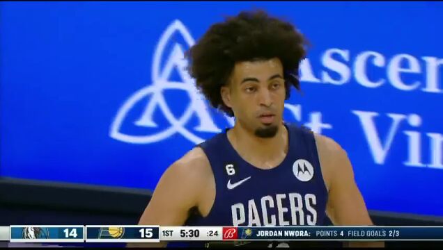 独行侠vs步行者中文解说全场回放