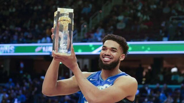 写进NBA历史 唐斯成为内线球员首位技巧赛+三分赛双冠王