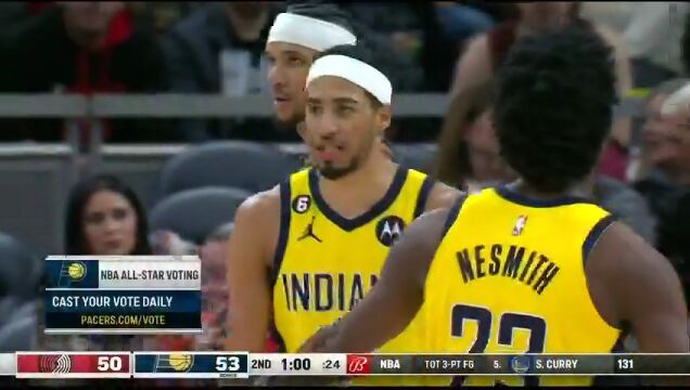 开拓者vs步行者英文原声全场回放