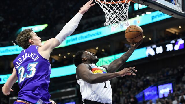 森林狼143-118爵士 爱德华兹31+7携手诺威尔30+6大胜对手
