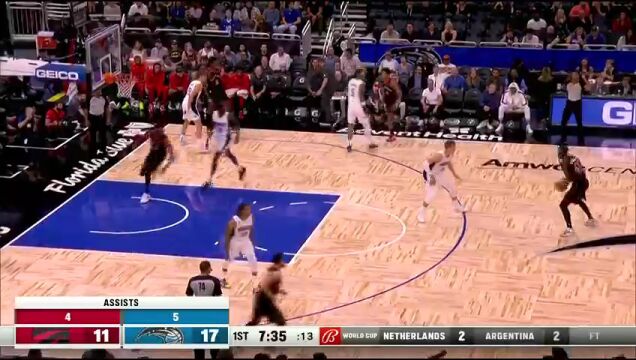 NBA常规赛：猛龙vs魔术中文解说全场回放