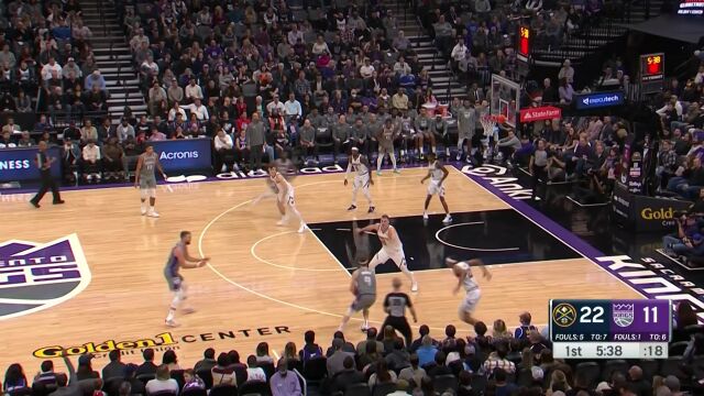 萨博尼斯给你点赞 赫尔特三分穿云手起刀落