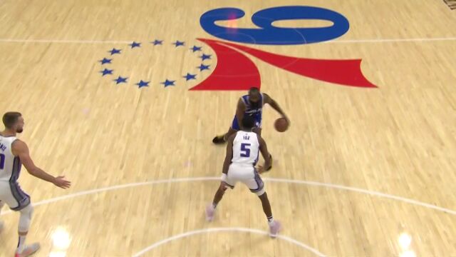 基操勿六皆坐静观！ 哈登半场集锦砍17分10助攻5抢断