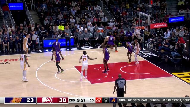 比永博一柱擎天大帽穆雷 韦恩莱特追身三分甩狙正中靶心