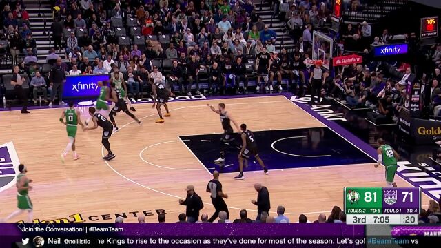 脚踩莲花碾压突破 斯玛特大步流星勾手上篮行云流水