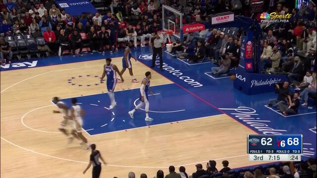 拦不住 根本拦不住！锡安篮下爆破予取予求