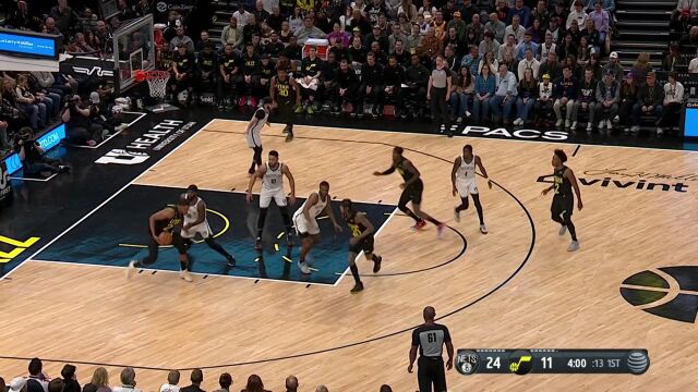 盖伊转身后仰稳稳命中 塞斯库里妙传克拉克斯顿虐筐