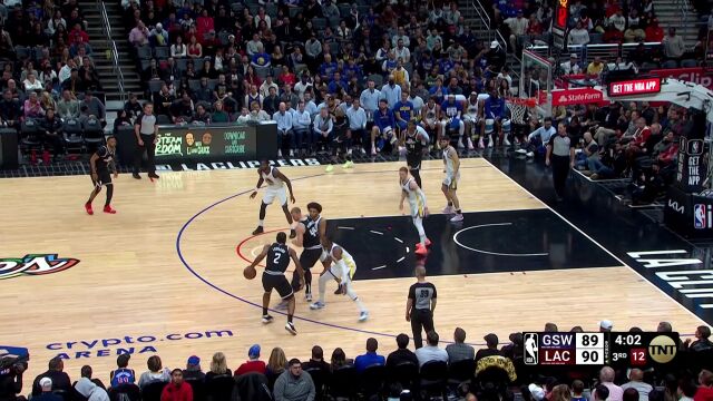 回顾快船vs勇士过往交战记录 三巨头潜力阻挡花茶组合