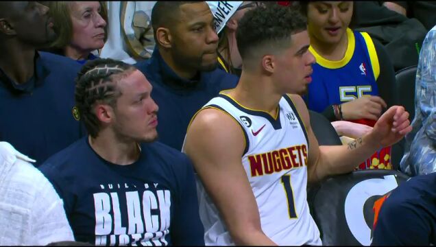 NBA常规赛：森林狼vs掘金第2节中文解说回放