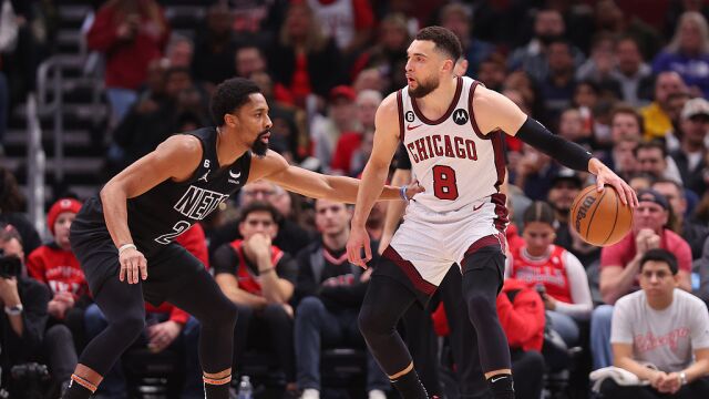 篮网87-131公牛 拉文32+6率队44分狂胜篮网