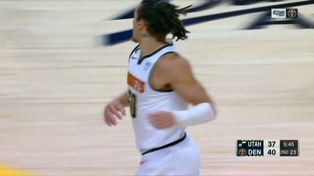 两边都有个会传球的大个子 约基奇连线戈登暴扣奥利尼克助飞凯斯勒空接暴扣