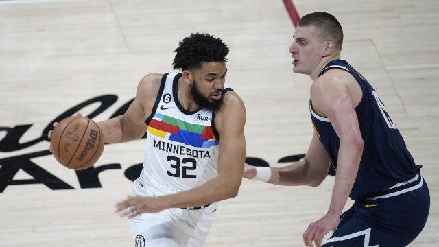 森林狼vs掘金五佳球 小波特三分一箭穿心戈贝尔追身大帽拒绝穆雷