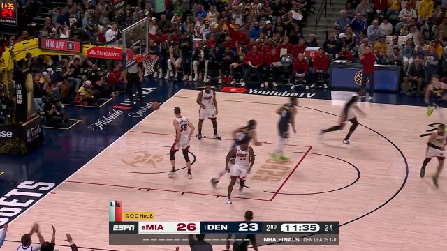 年轻人有潜力！布劳恩包围圈后仰跳投稳稳命中