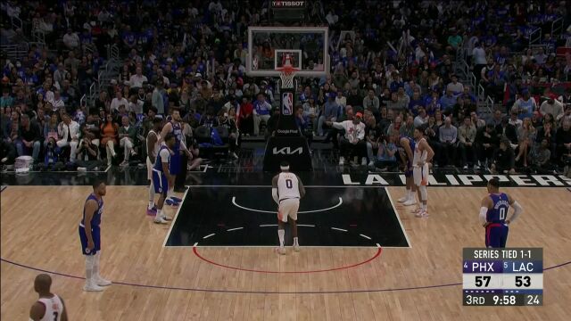 太阳vs快船第3节中文解说回放