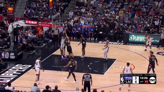 传球出其不意！杜兰特眼疾手快击地妙传助攻艾顿干拔重扣虐筐