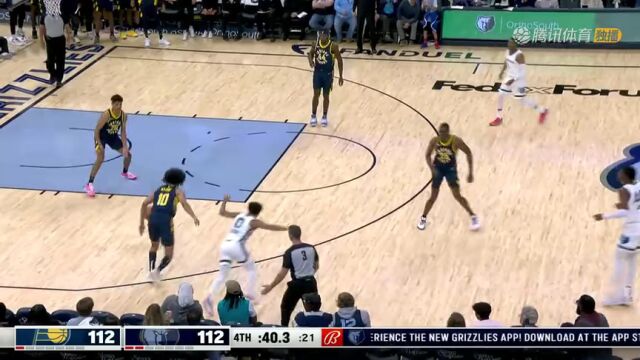 步行者vs灰熊第4节中文解说回放