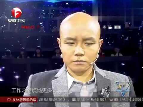 口吃男刘昀勇敢挑战《超级演说家》,最终梦想实现