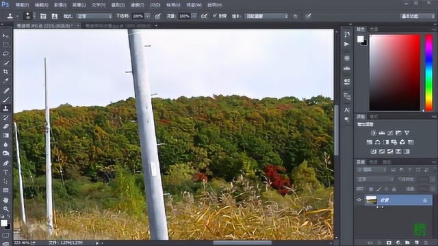 Photoshop 基础教程 06:移除照片上不要的物体