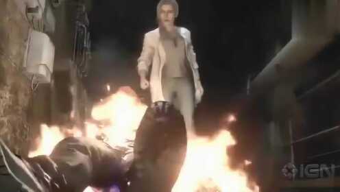 【腾讯视频】 《生化危机2》里昂艾达 王同框过场动画公开