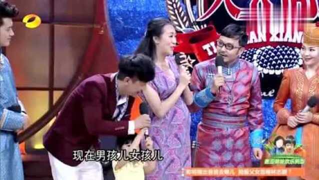 斯琴高娃给陈浩民宝宝取名字,蒋丽莎一脸笑意,太幸福了!