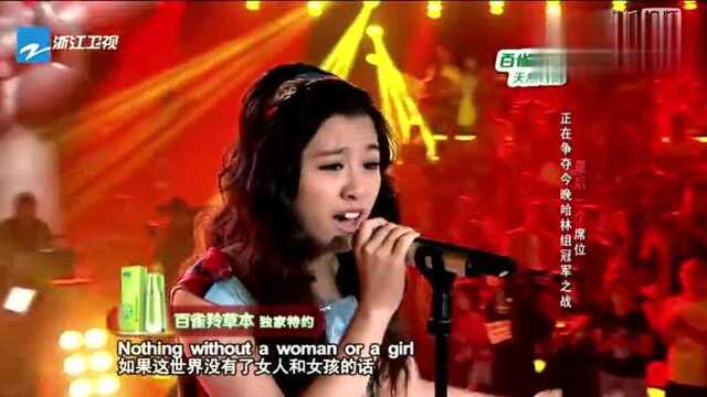 中国好声音的蓝调小美女苏梦玫,汪峰:很享受这么复古的歌声!