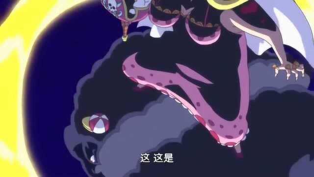 娜美利用正负电荷发电攻击big MOM