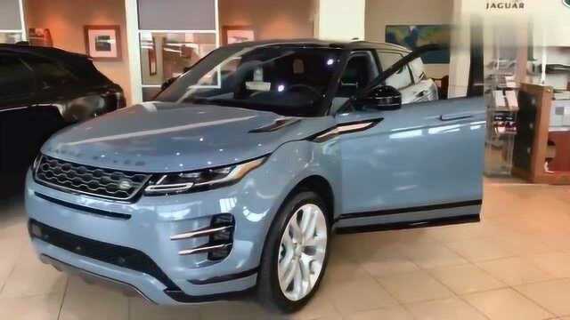 2020款路虎极光Evoque到店,外观内饰高清实拍