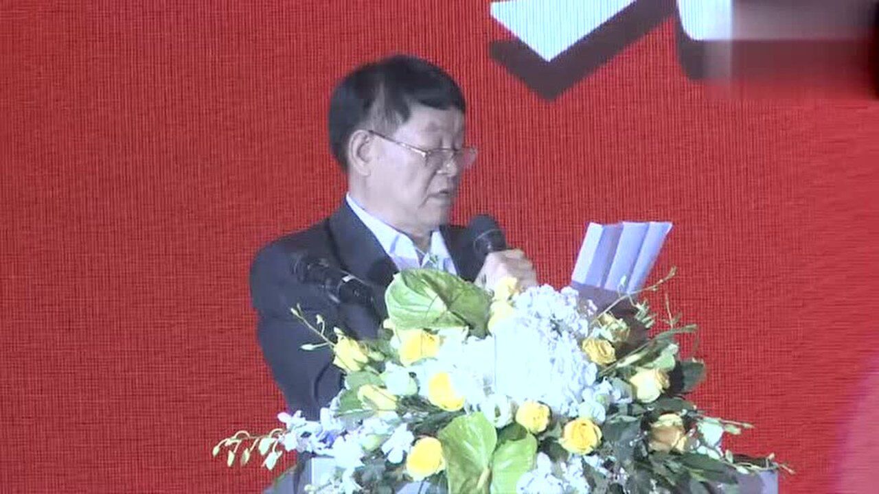 商会荣誉会长夏子金致辞