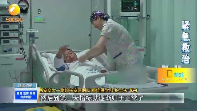 小伙工地干活口渴,误饮瓶装松香水,医院紧急救治