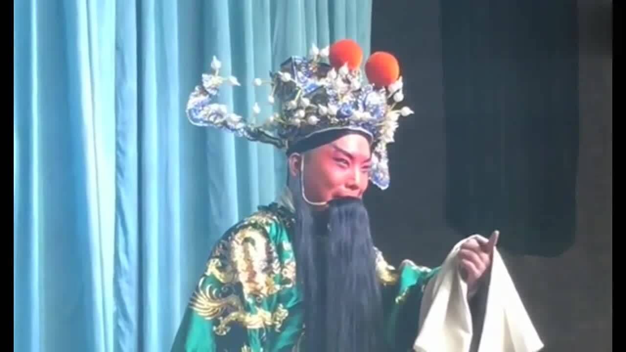 农村娃孙祥雨演唱豫剧刘墉下南京出北京放罢了大炮六声