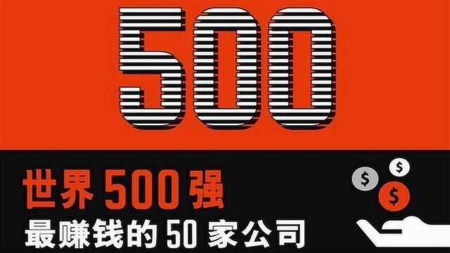 2019年《财富》世界500强最赚钱的50家公司