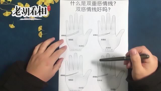 什么是双重感情线?双感情线好吗?【老胡看相】