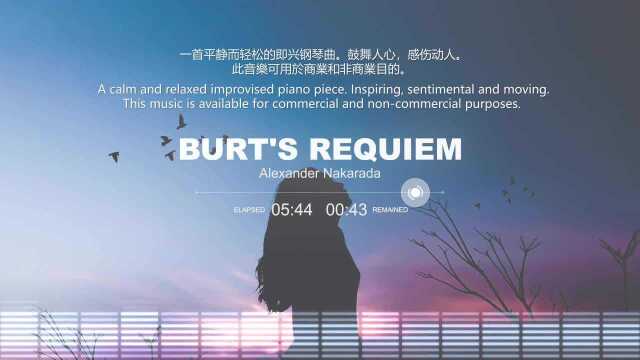 Burt s Requiem|这首钢琴曲太伤感动人了|无版权