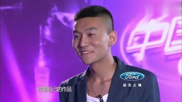 梦之声:高挑男上台就遭韩红调侃瘦的像麻杆,黄晓明:你内裤太长