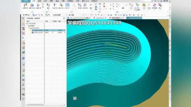 UG编程曲面加工一刀流加工方法