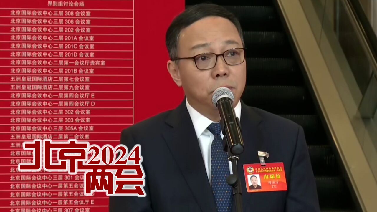 2024北京两会|傅若清委员:讲好中国故事 展现中国形象