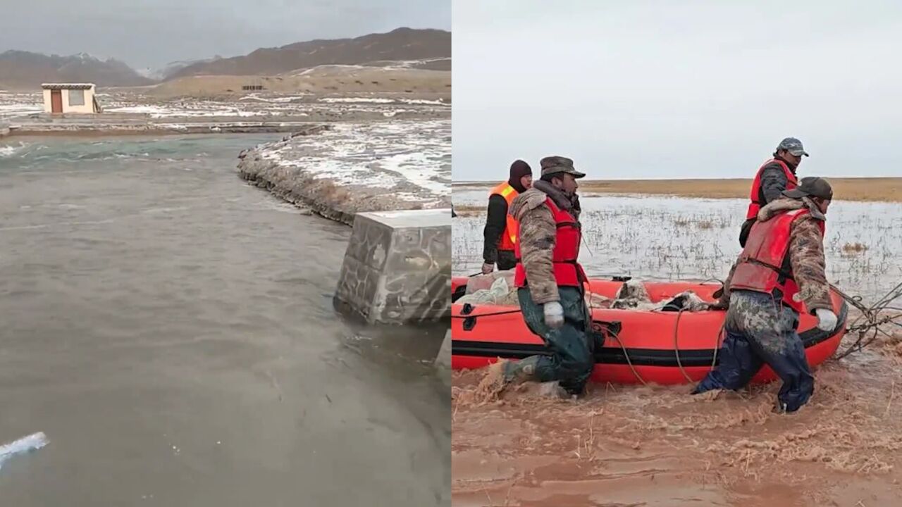 青海发生洪水数千人失踪?当地:水利设施部分冲毁,未造成人员伤亡